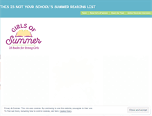 Tablet Screenshot of girlsofsummerlist.com